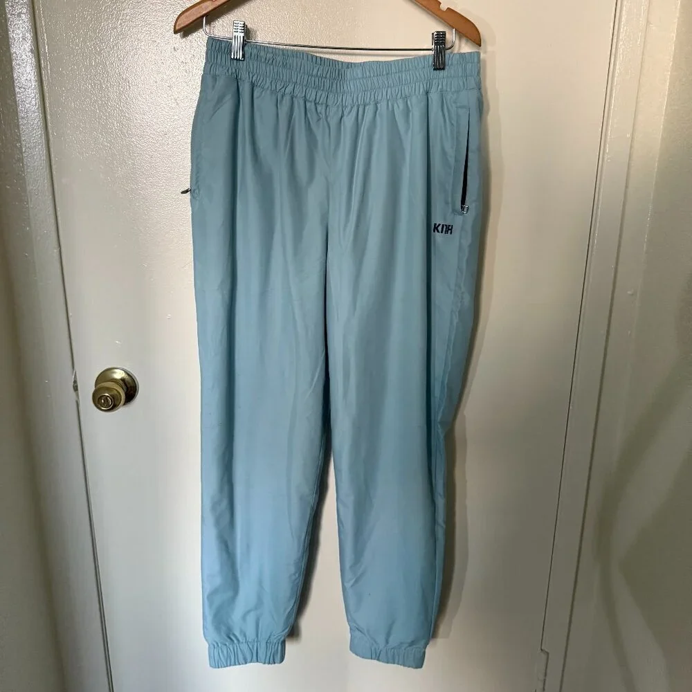 KITH Light Blue Nylon Jogger Pants S​​​